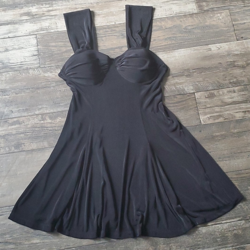 Free People Slinky Sleeveless Push-Up Fit & Flare